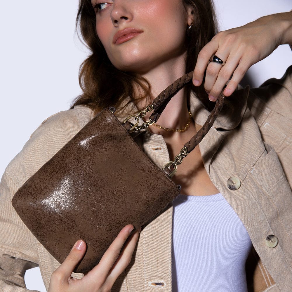 Tennessee Mini Bag Buffed Leather - Mocha