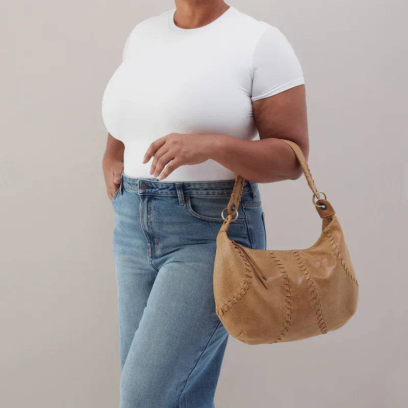 Opal Shoulder in Buffed Leather