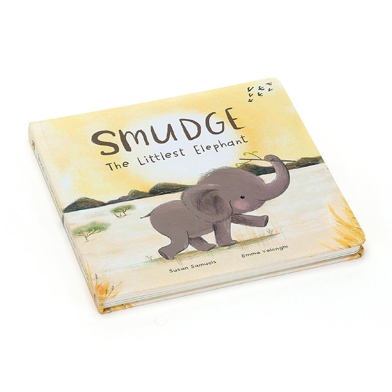 Jellycat Jellycat Smudge the Littlest Elephant Book - Little Miss Muffin Children & Home