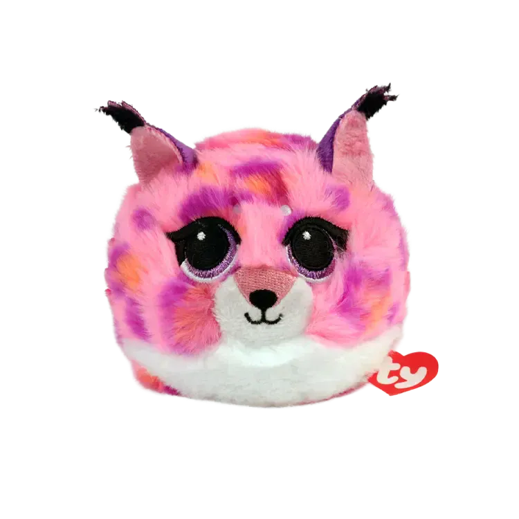 Beanie Bouncer Lex the Pink Bobcat