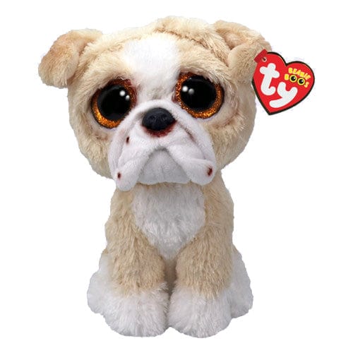 Ty Inc Ty Inc Beanie Boos - Pooch the English Bull Dog 6" Tan - Little Miss Muffin Children & Home