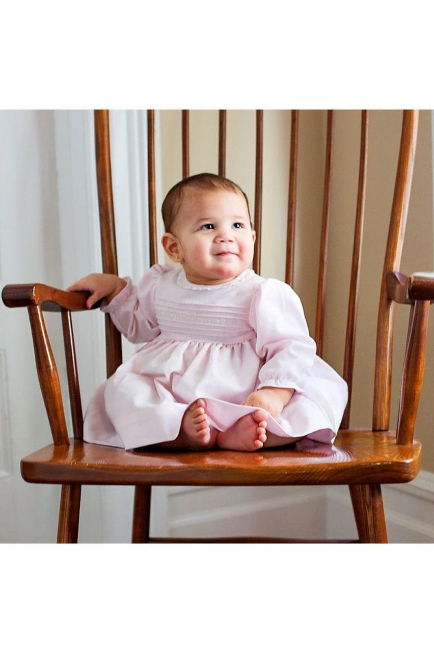 light pink baby girl dress Long Sleeve MasterSku:KA6M1K55 Short puff sleeves 6 bridal shower dress Size:EU 39.5 / US 6.5