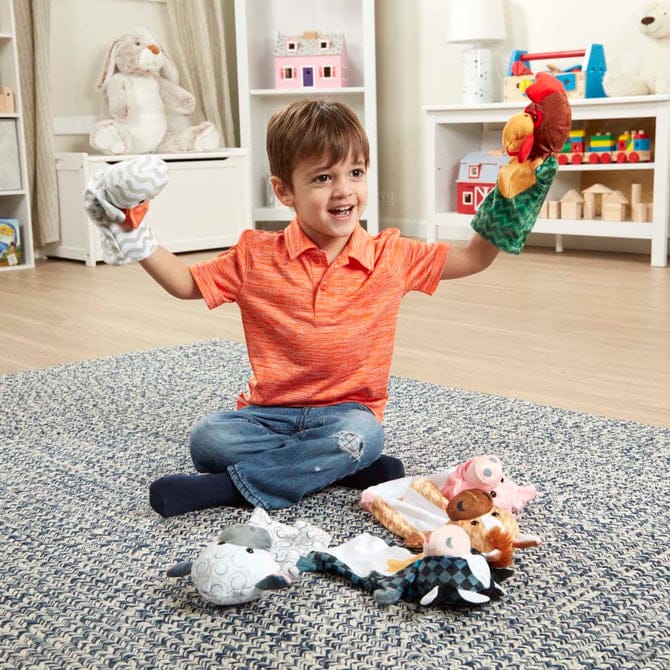 Barn Buddies Hand Puppets (6pc)