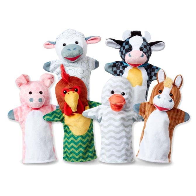 Barn Buddies Hand Puppets (6pc)