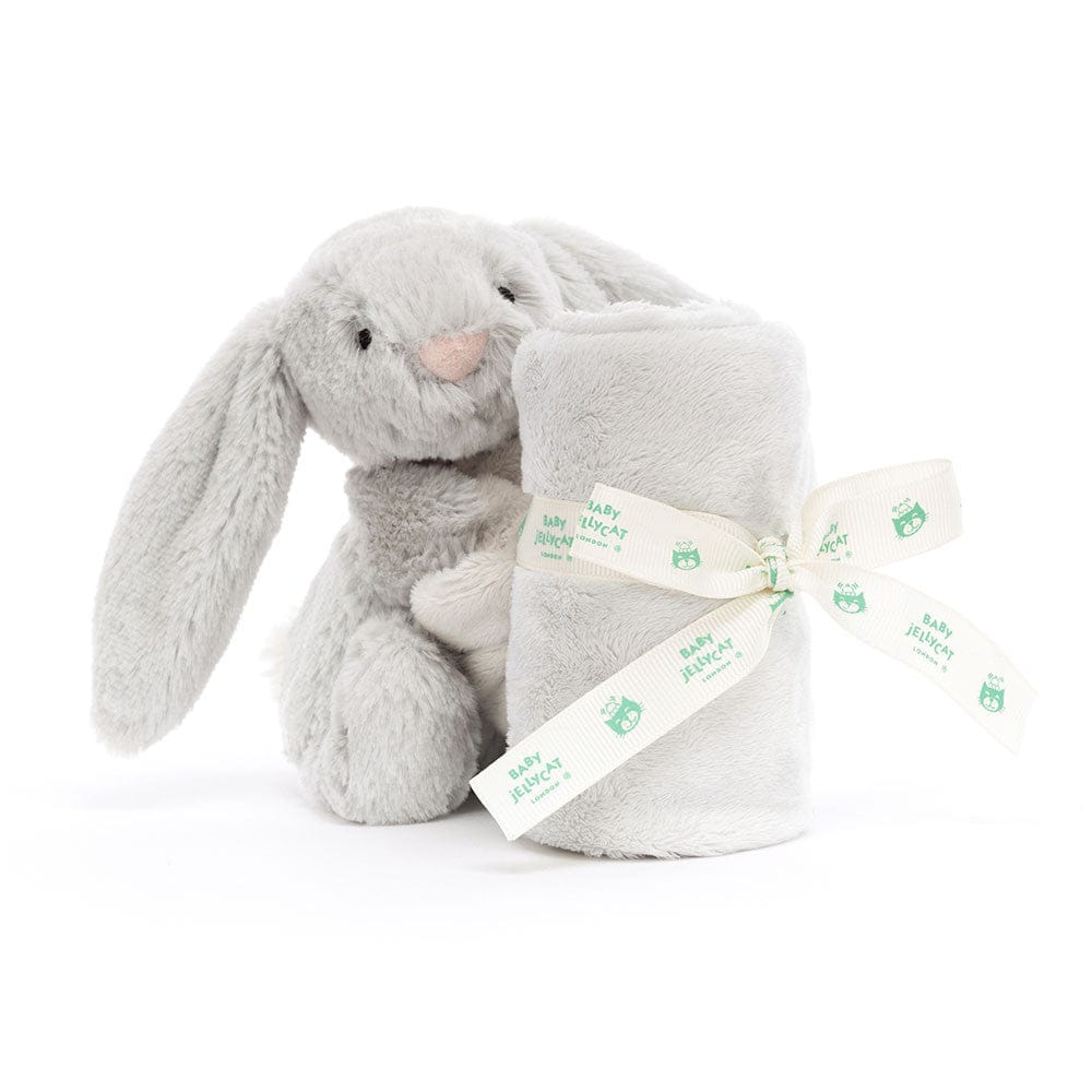 Bashful Silver Bunny Soother jellycat
