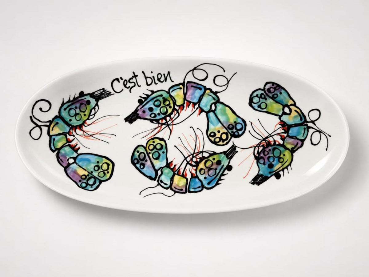 Jan Salzer Shrimp French Bread Platter