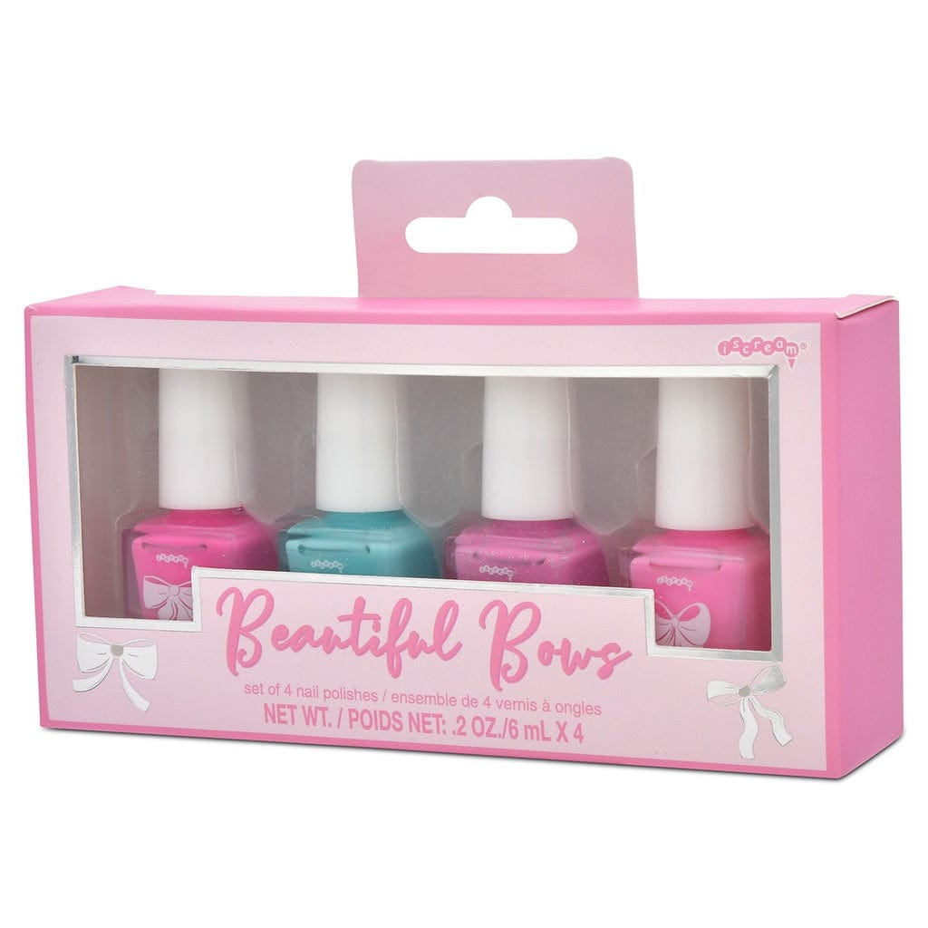 iScream iScream Beautiful Bows Nail Polish Set - Little Miss Muffin Children & Home