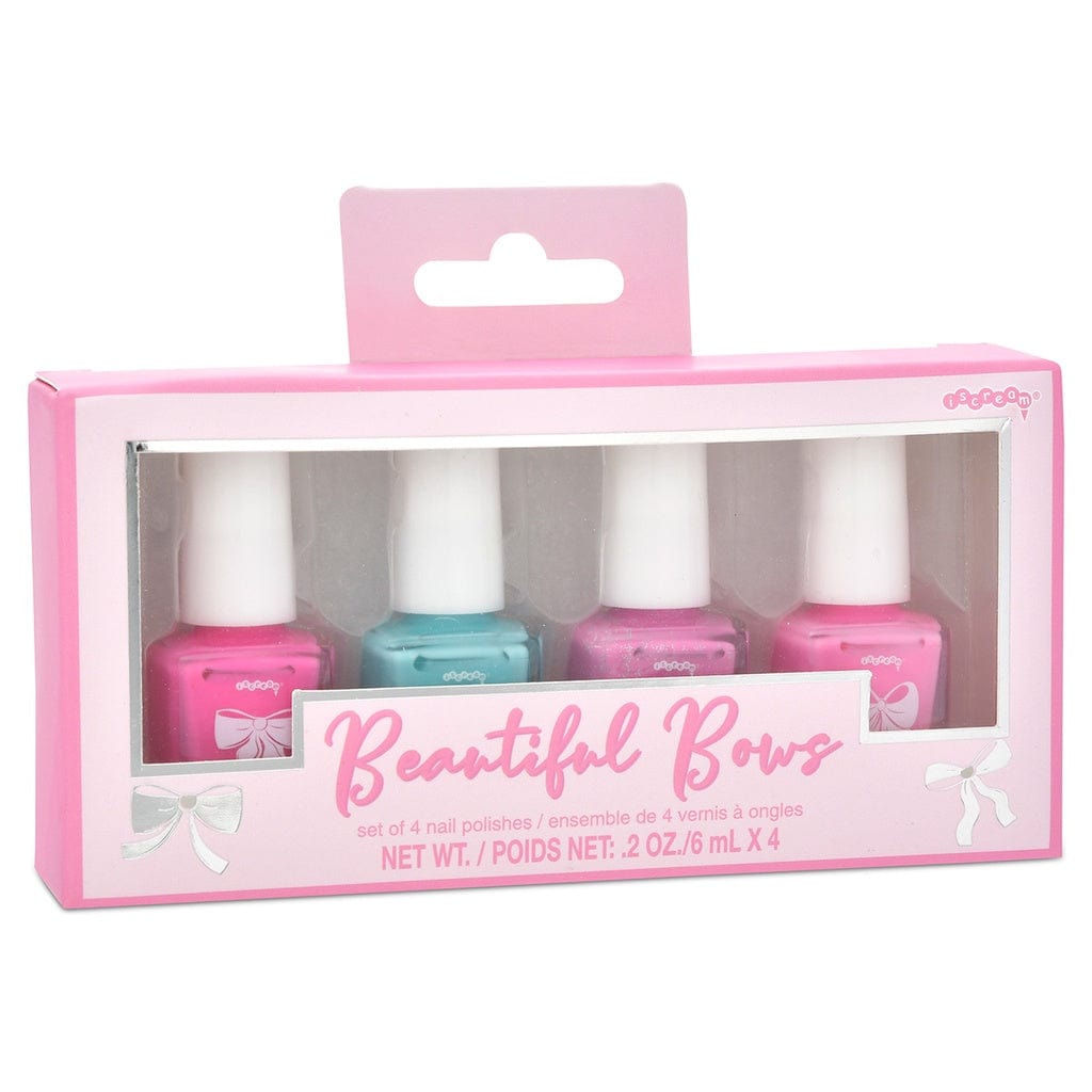 iScream iScream Beautiful Bows Nail Polish Set - Little Miss Muffin Children & Home