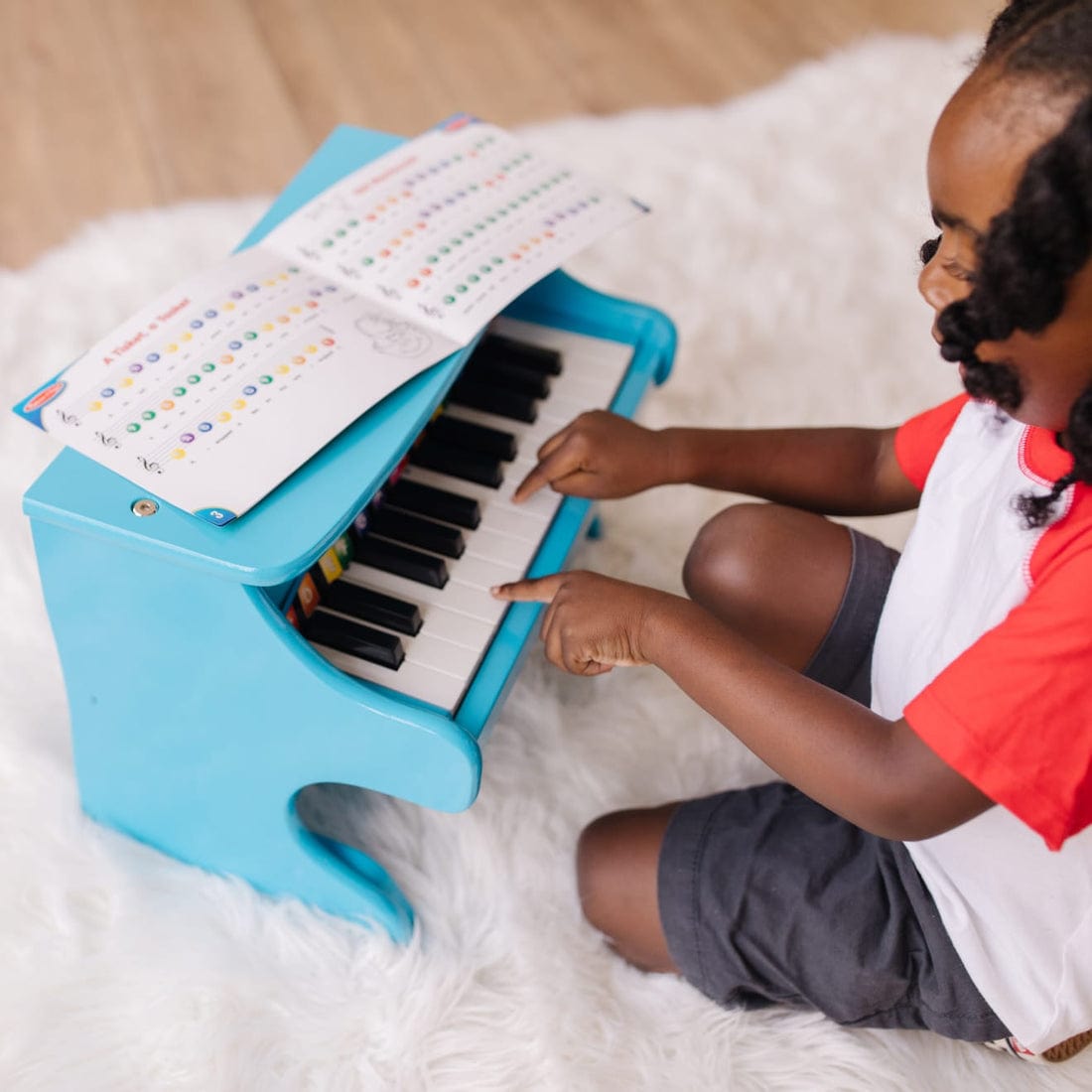 Land of B.- Toy LB1650Z Piano Bleu 62243338005 Land of B.- Toy LB1650Z Piano Bleu 62243338005