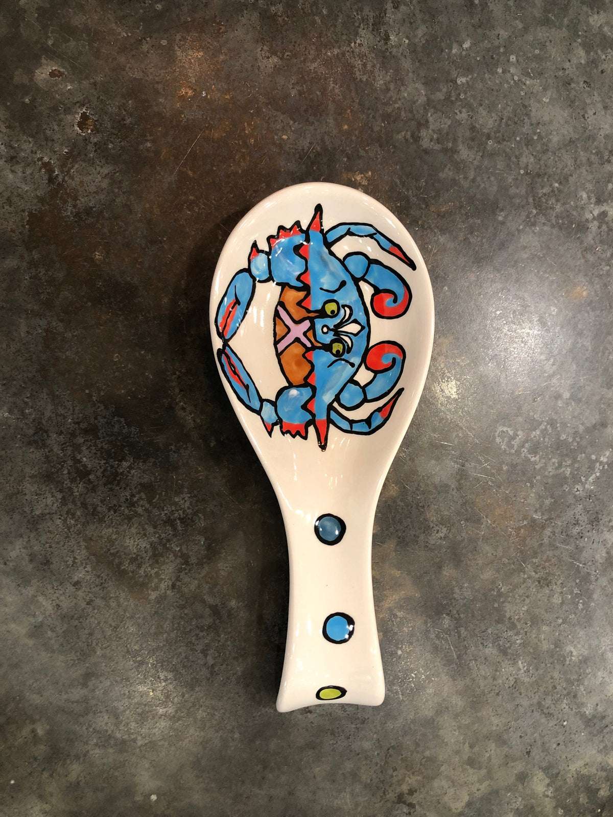 Blue Crab Spoon Rest