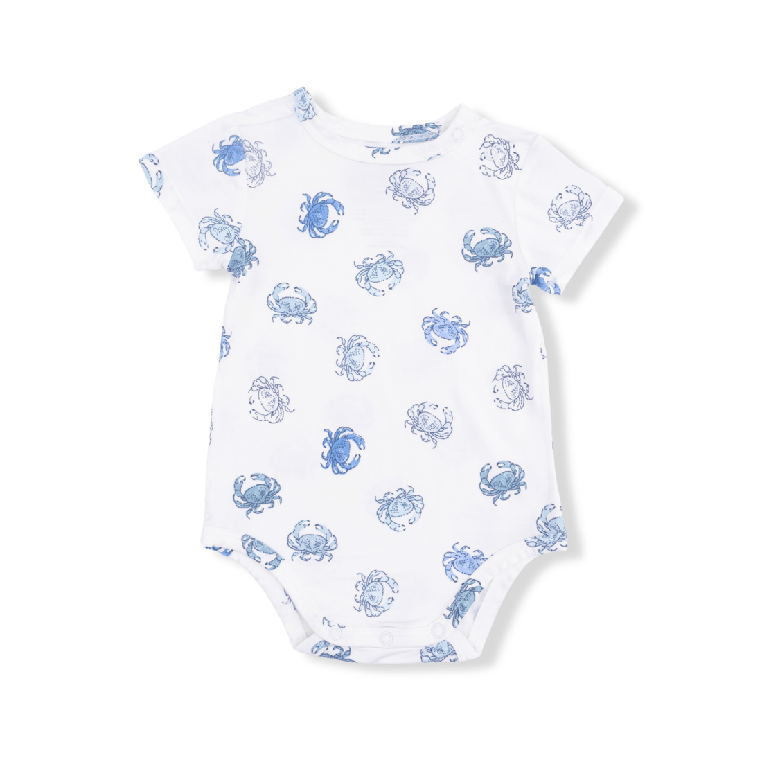 Blue Crabs Short Sleeve Bodysuit