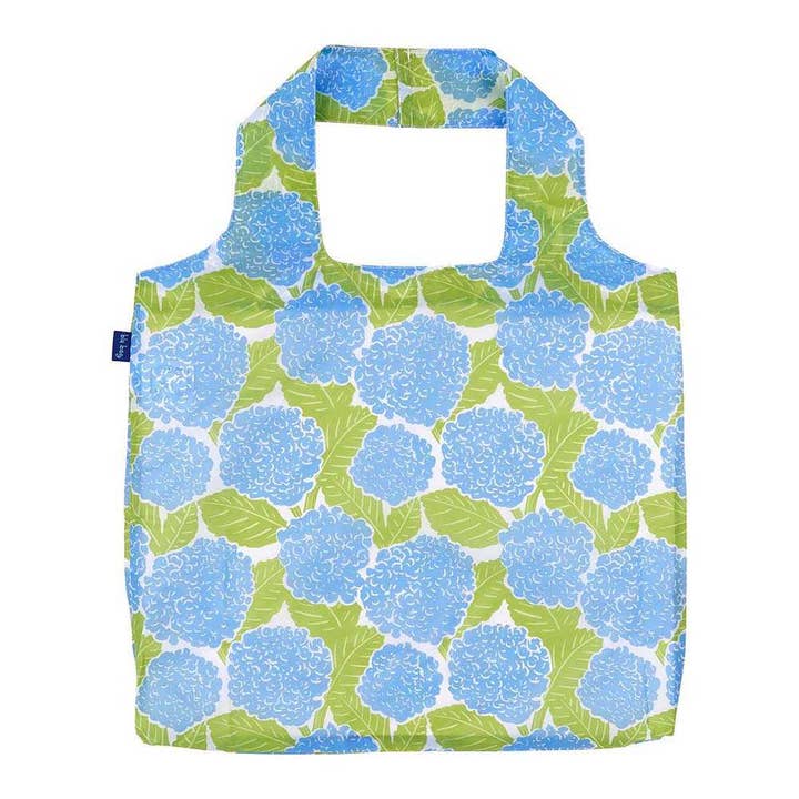 Blue Hydrangea Blu Bag Reusable Shopper Tote