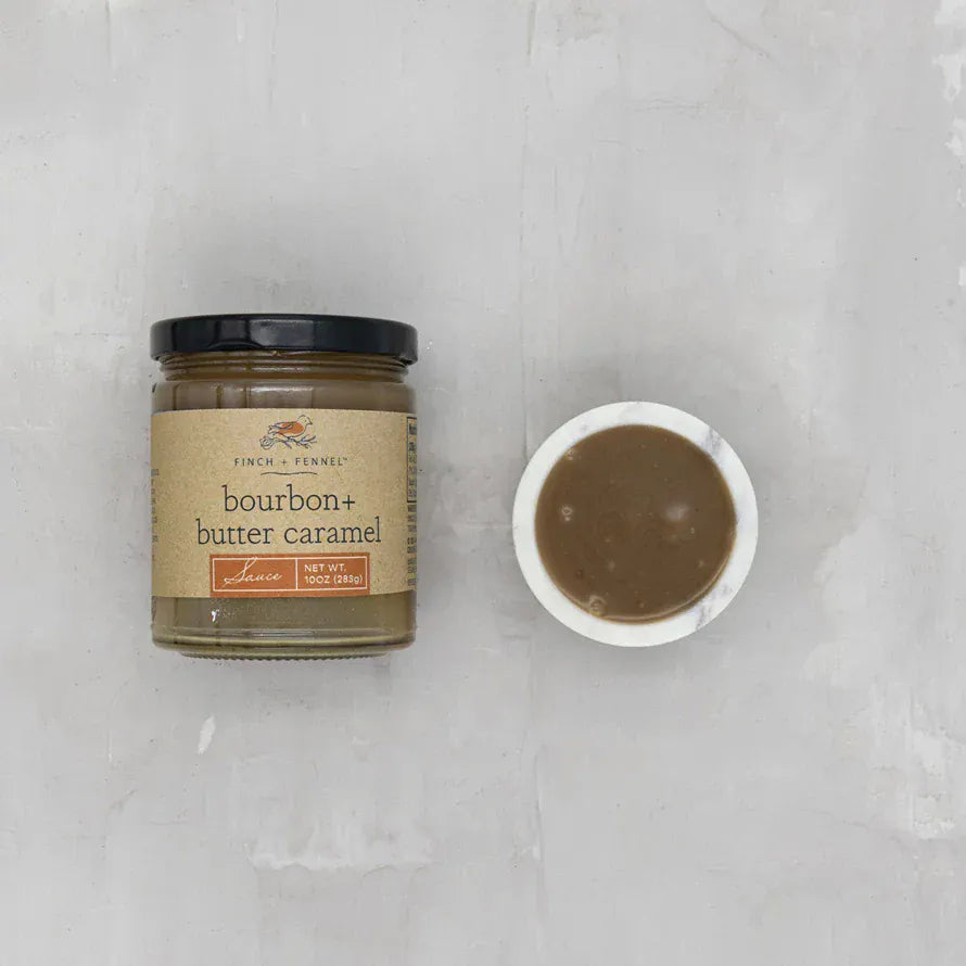 Bourbon + Butter Caramel Sauce by Finch + Fennel