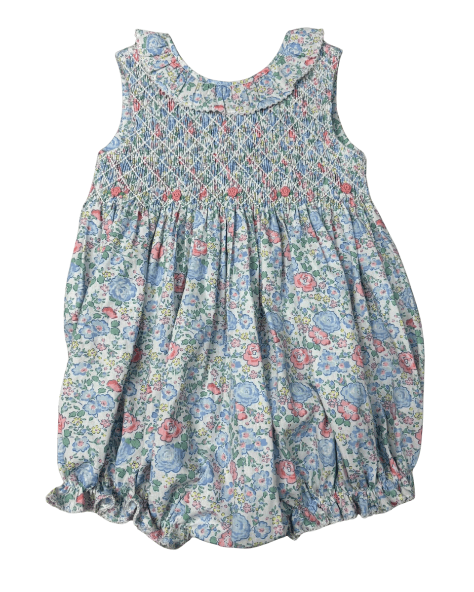 Briar Floral Smocked Bubble