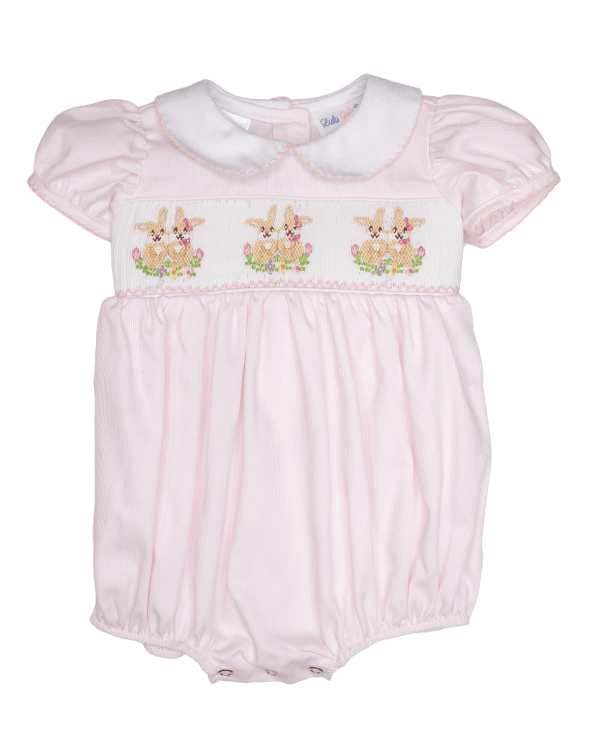 Bunny Smocked Waist Rosie Bubble