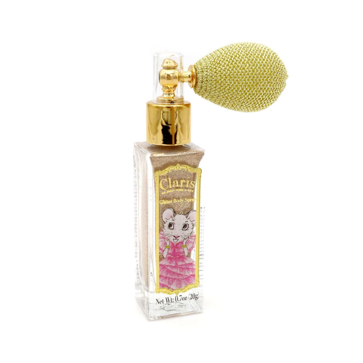 Pink Poppy Claris the Chicest Mouse in Paris Glitter Body Spray
