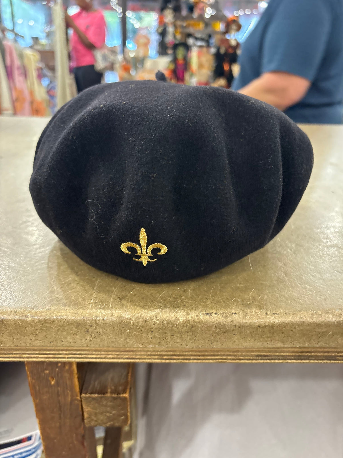 Beret with Fleur de Lis, 2 Available Colors