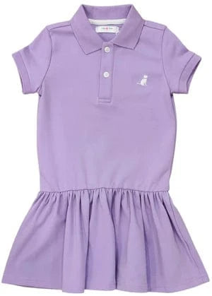 Lulu Bebe Lulu Bebe Ashley Cap Sleeve Polo Dress - Little Miss Muffin Children & Home