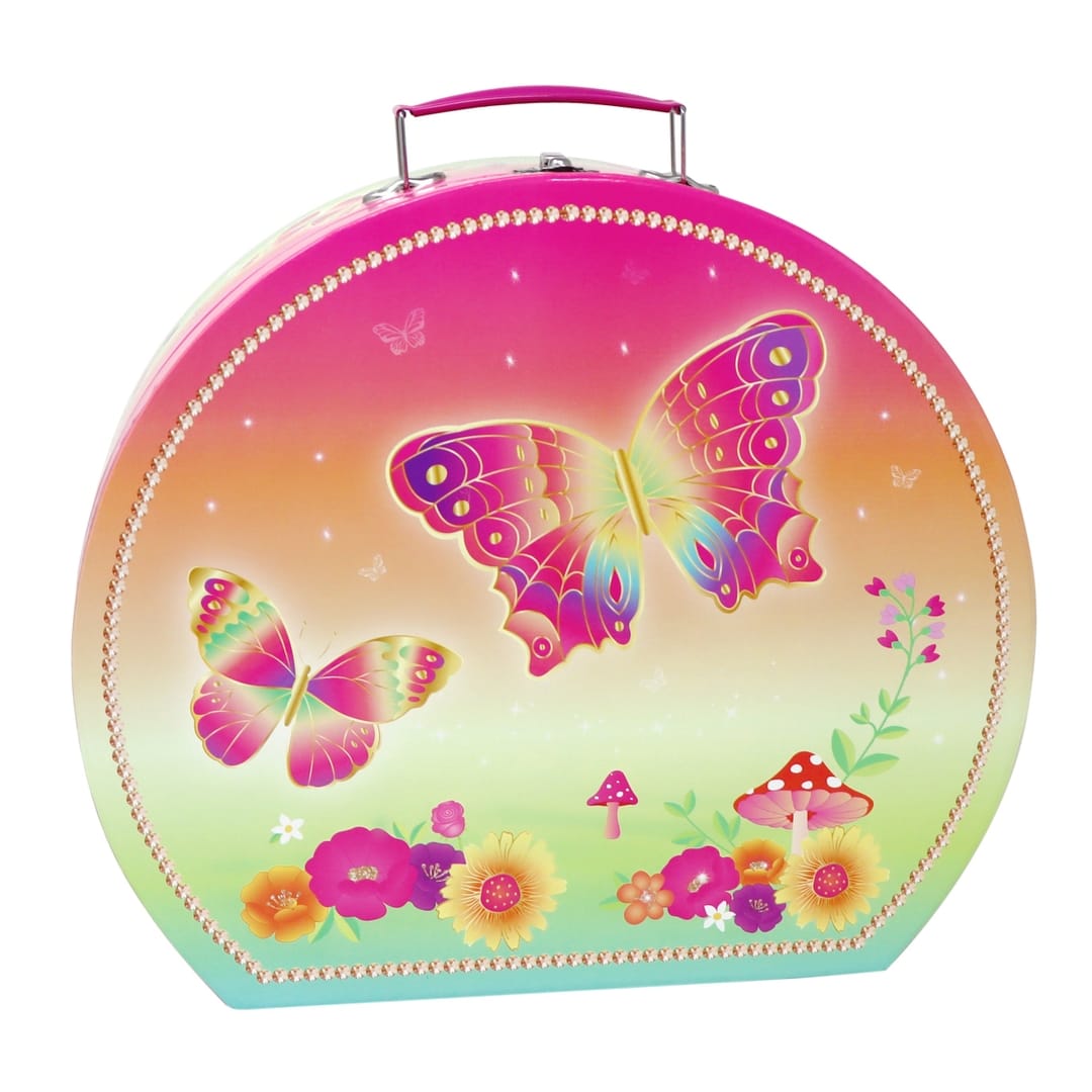 Pink Poppy Rainbow Butterfly Cooking Set in Carry Case