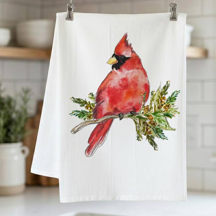 Cardinal Flour Sack Towel