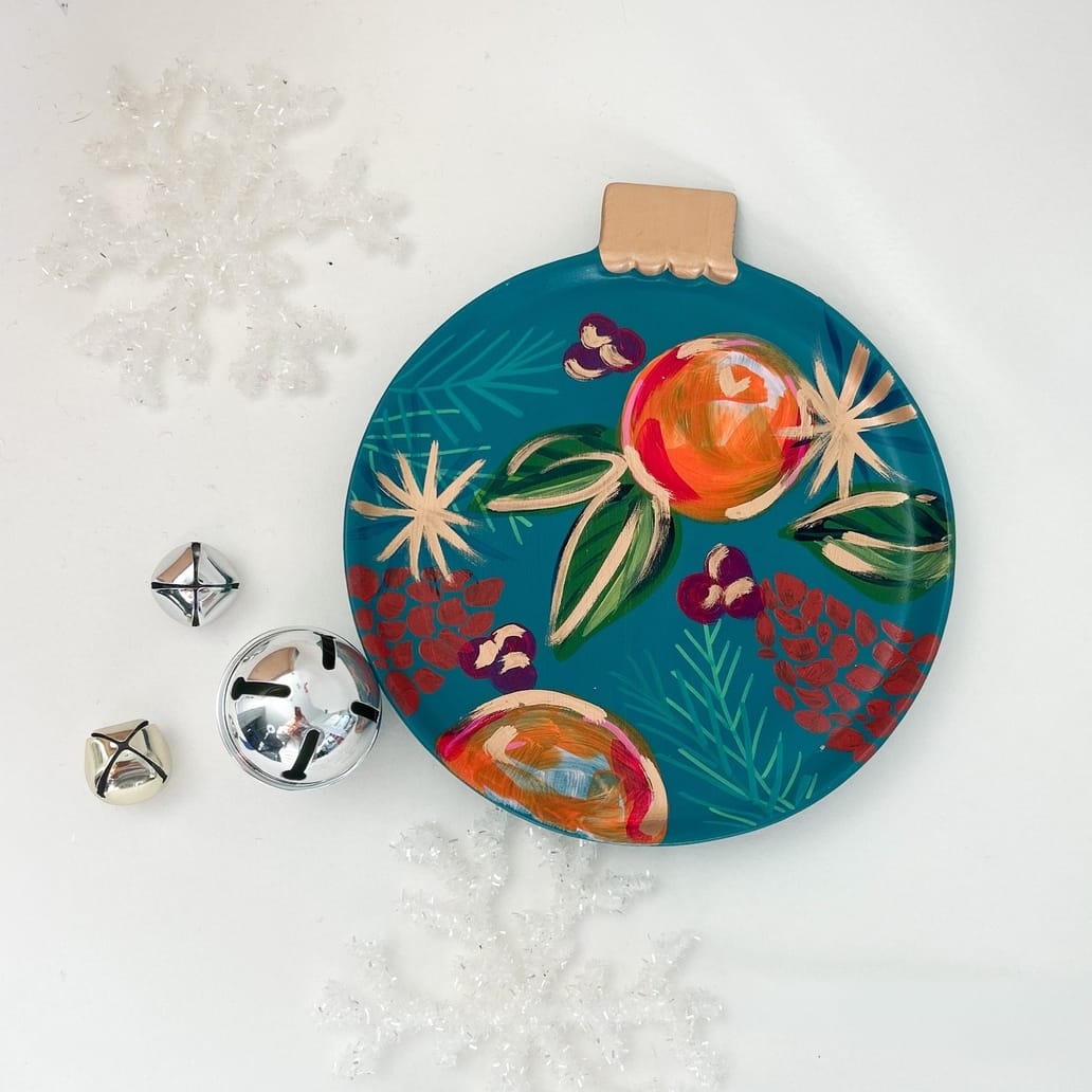Citrus Ornament Platter
