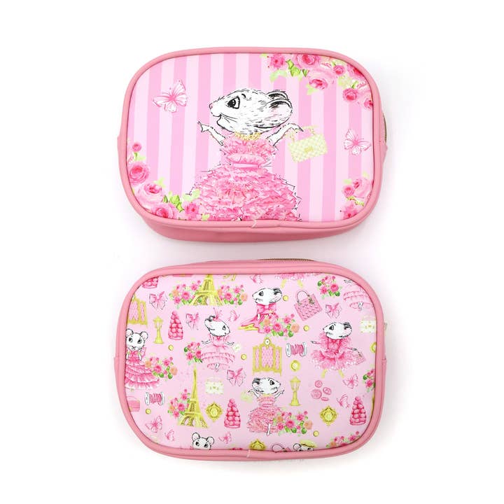Claris the Chicest Mouse in Paris Cosmetic Pouch