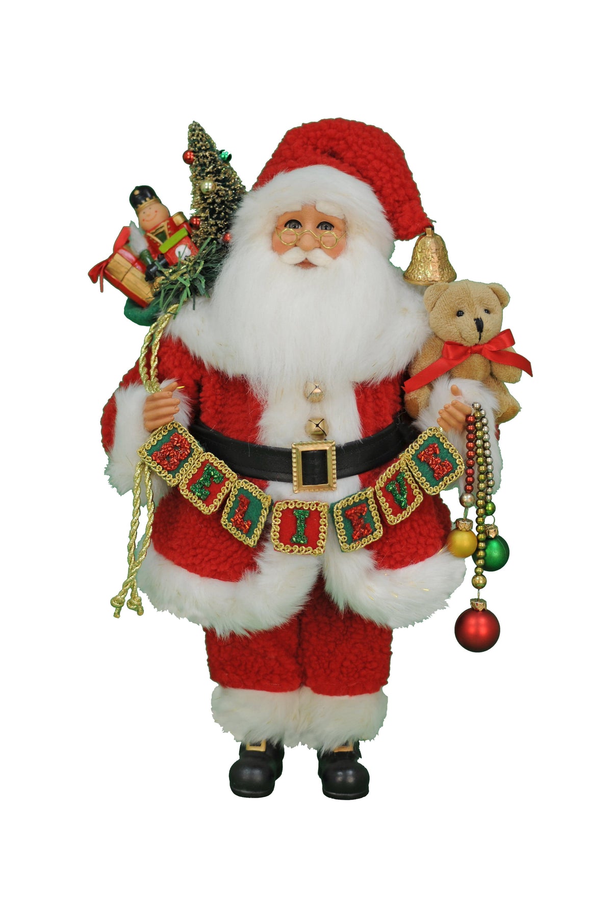Classic Believe Santa Figurine
