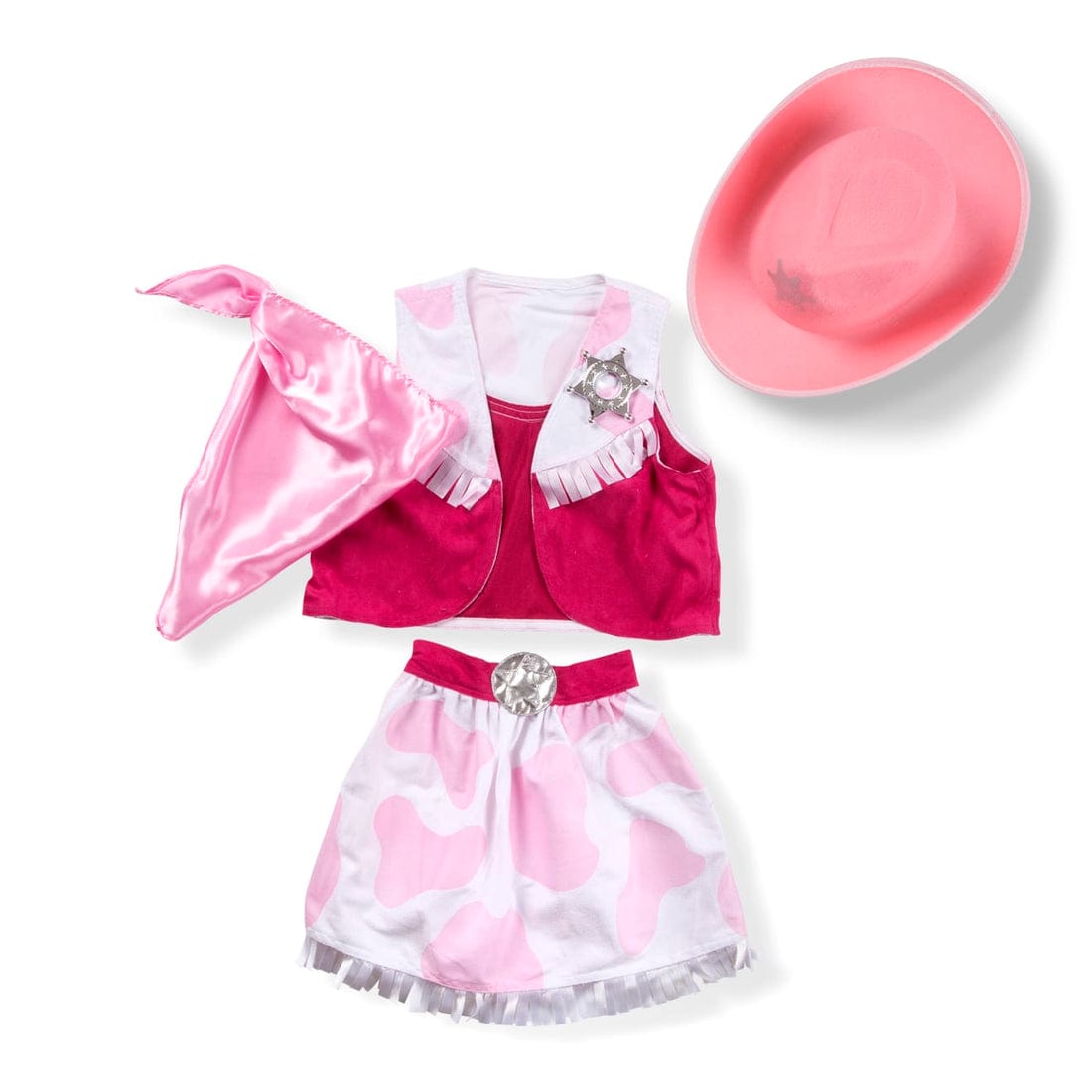 Cowgirl role play costume set for kids