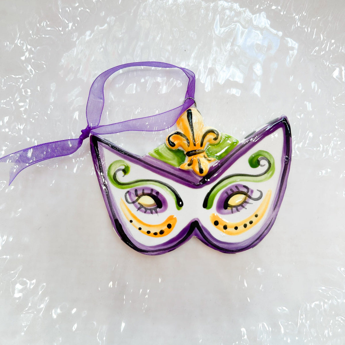 Mardi Gras Mask Ornament