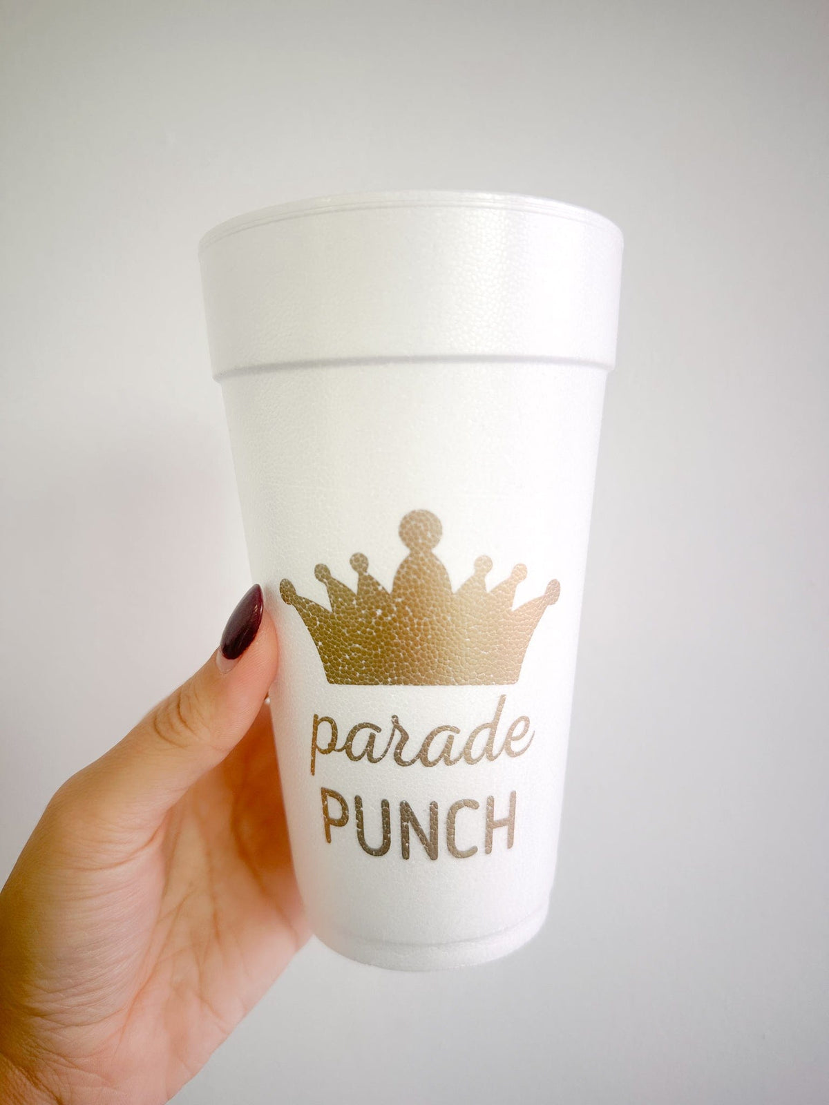 Southern Ink Mardi Gras Parade Punch Styrofoam Cups - Little Miss Muffin Children & Home