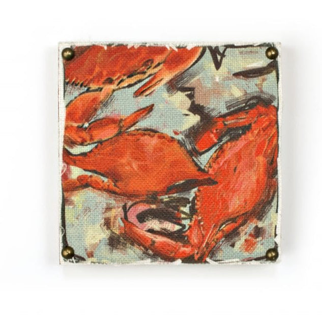 Second Line Ventures The Parish Line Crab Art Block - Little Miss Muffin Children & Home