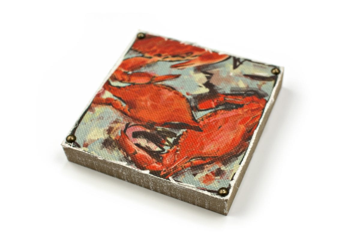 Second Line Ventures The Parish Line Crab Art Block - Little Miss Muffin Children & Home