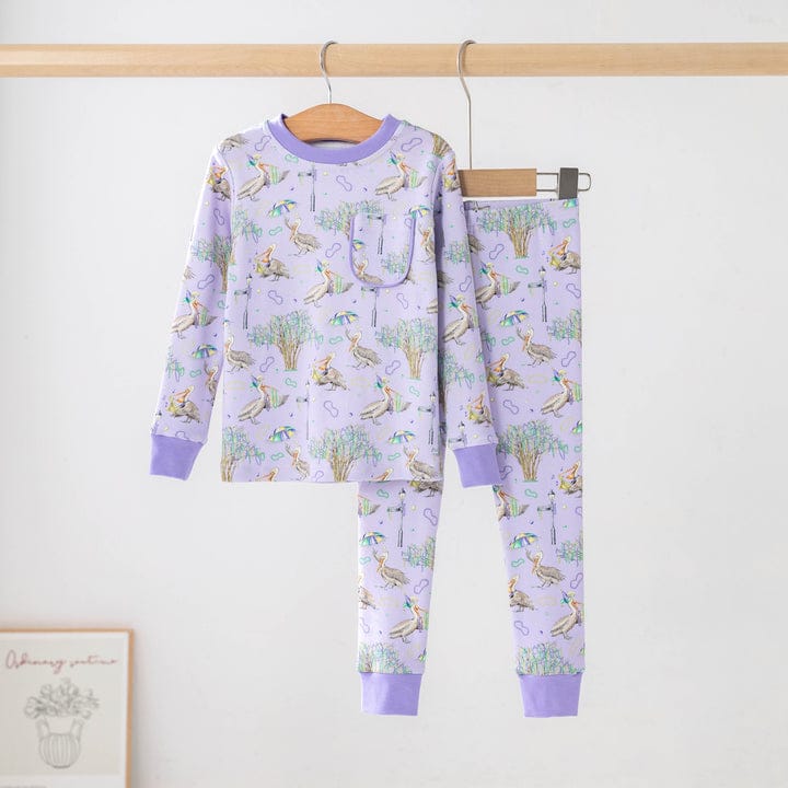 Feathers & Floats Organic Cotton Kids Pajamas