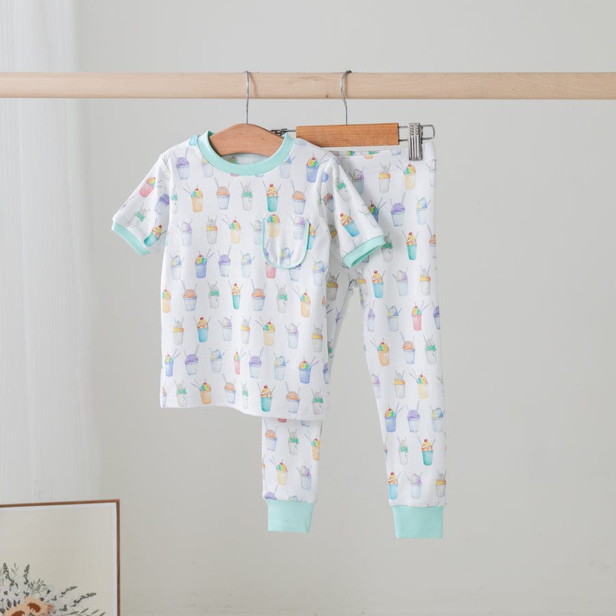 Nola Tawk Nola Tawk Snoball Organic Cotton Pajamas - Little Miss Muffin Children & Home