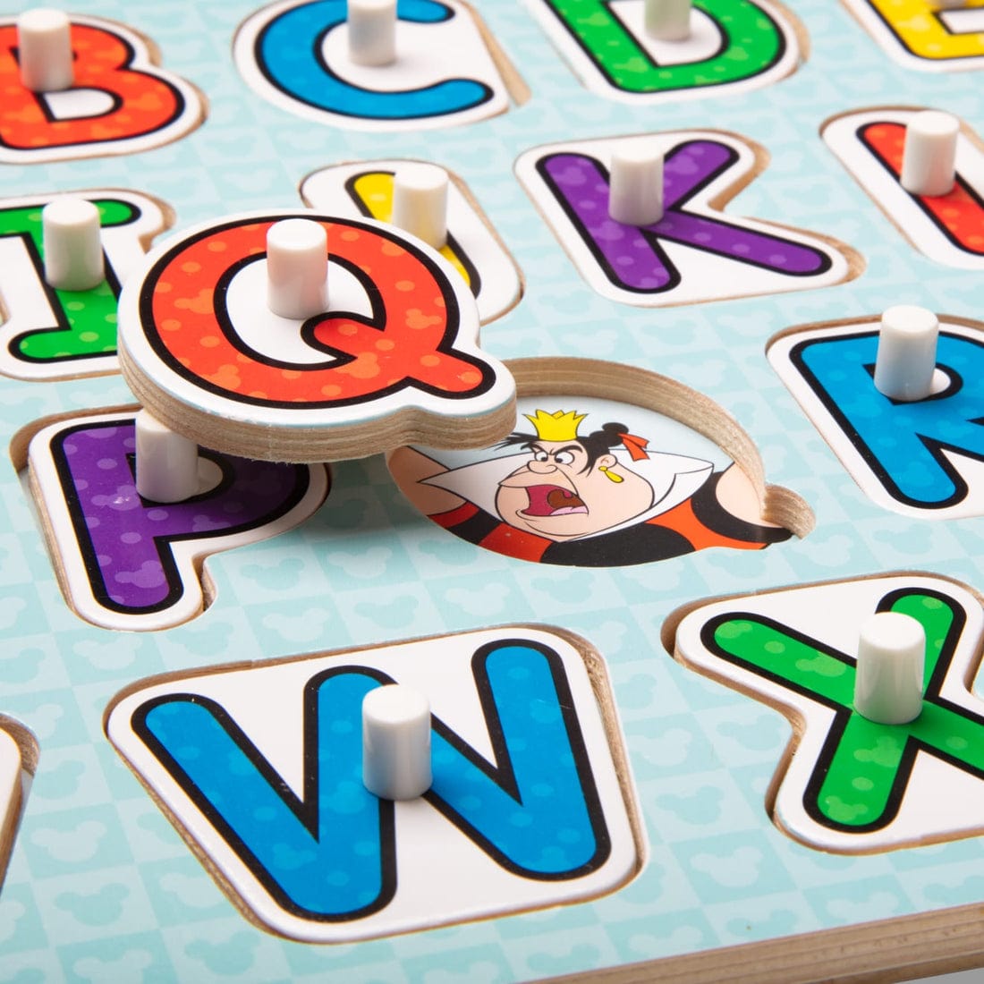 Melissa & Doug Disney Classics Wooden Alphabet Peg Puzzle - Little Miss Muffin Children & Home