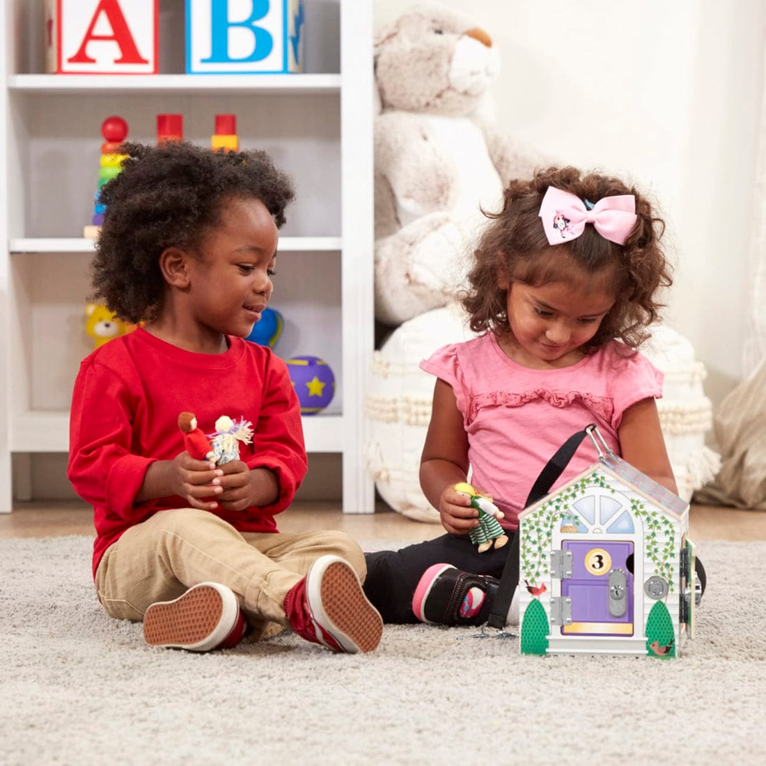 Melissa & Doug Melissa & Doug Wooden Doorbell House - Little Miss Muffin Children & Home