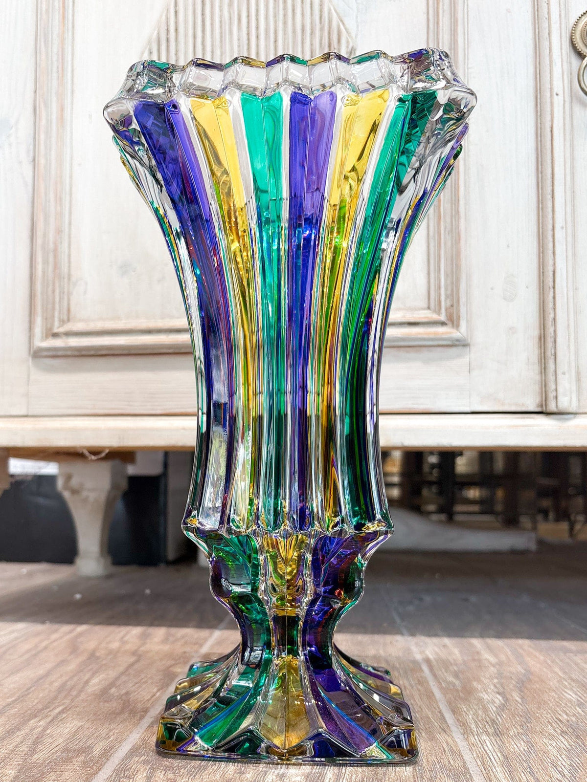 Mardi Gras Prague Vase
