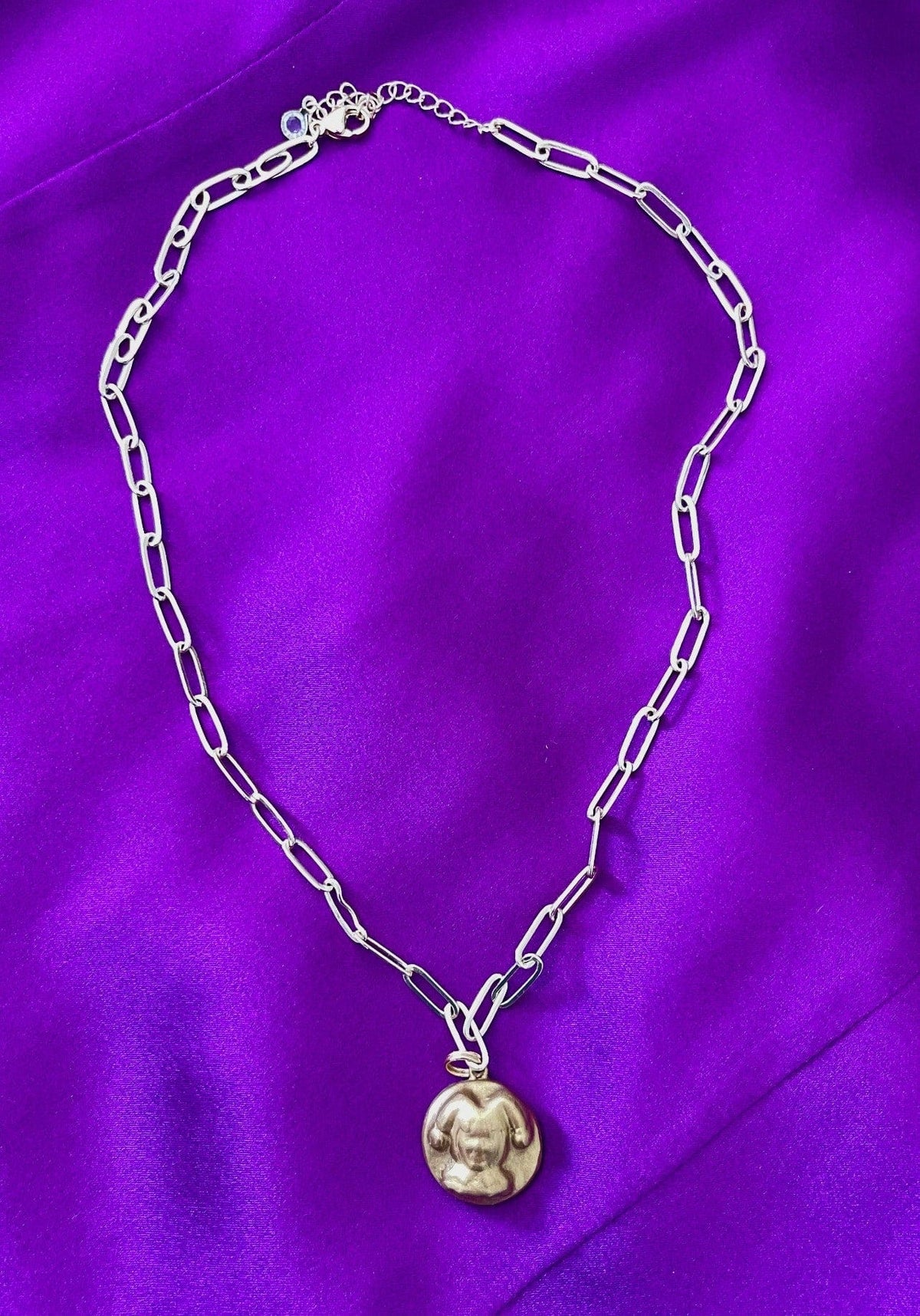 Carol Cassisa Carol Cassisa Joyeux Bouffon Paper Clip Necklace (Jester) - Little Miss Muffin Children & Home