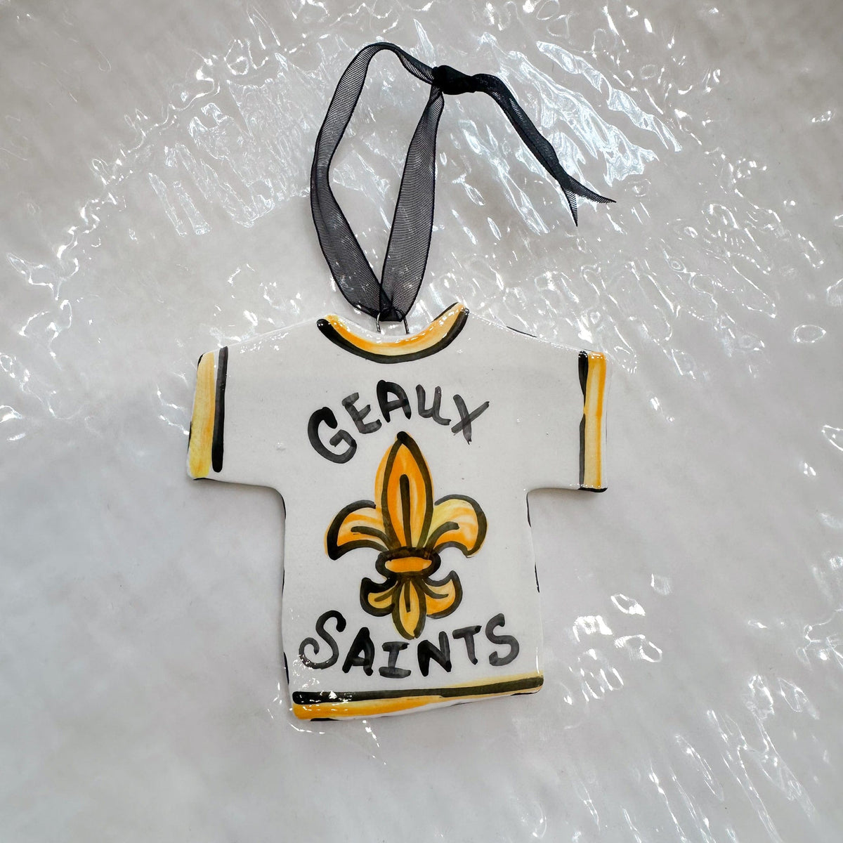 Saints Jersey Ornament