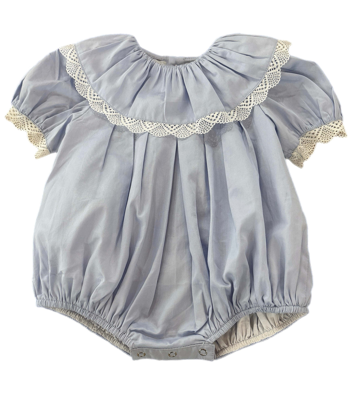 Lexi Lace Bubble with Ruffled Collar