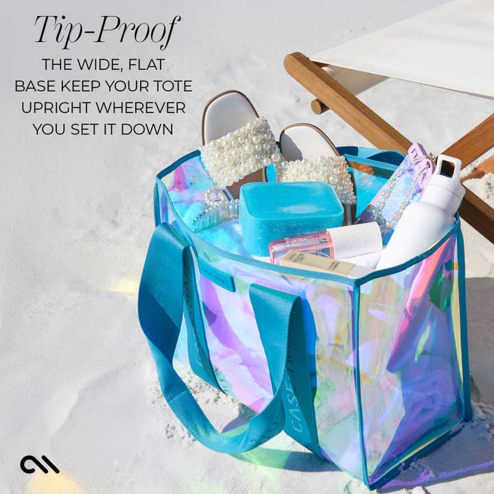 Emerald Blue Soap Bubble Jelly Tote Bag