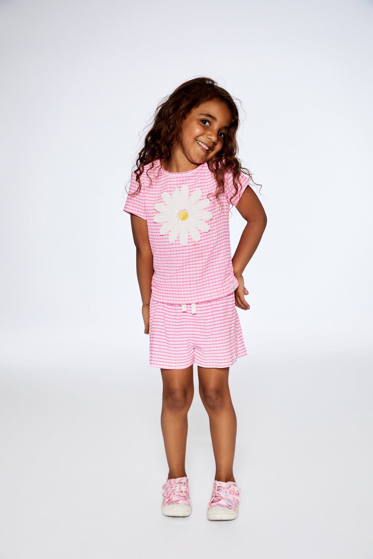 Deux Par Deux Deux Par Deux Crinkle Jersey Short - Little Miss Muffin Children & Home