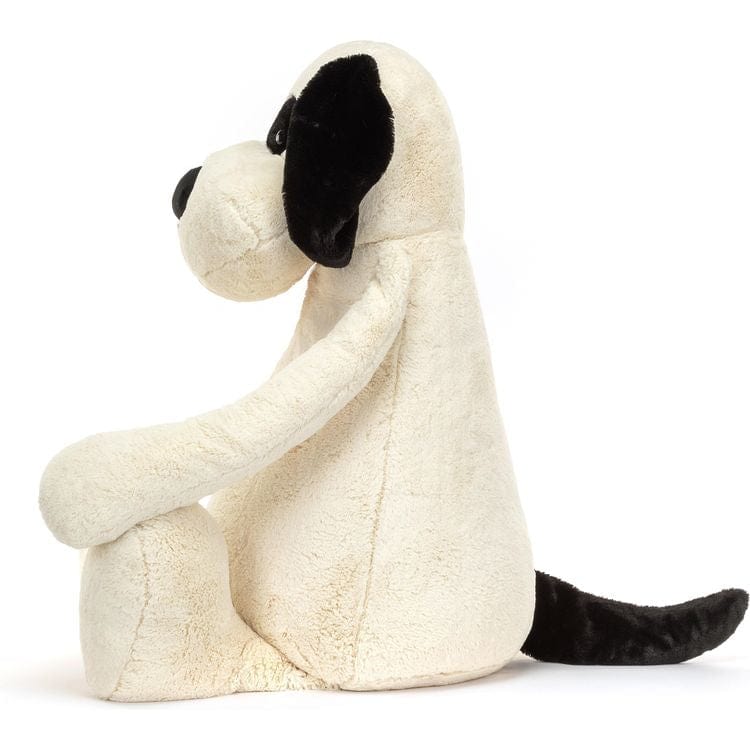 Jellycat Gigantic Bashful Black & Cream Puppy | Little Miss Muffin