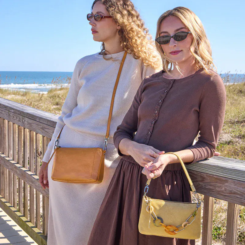 Darcy Carry-All Crossbody in Polished Leather