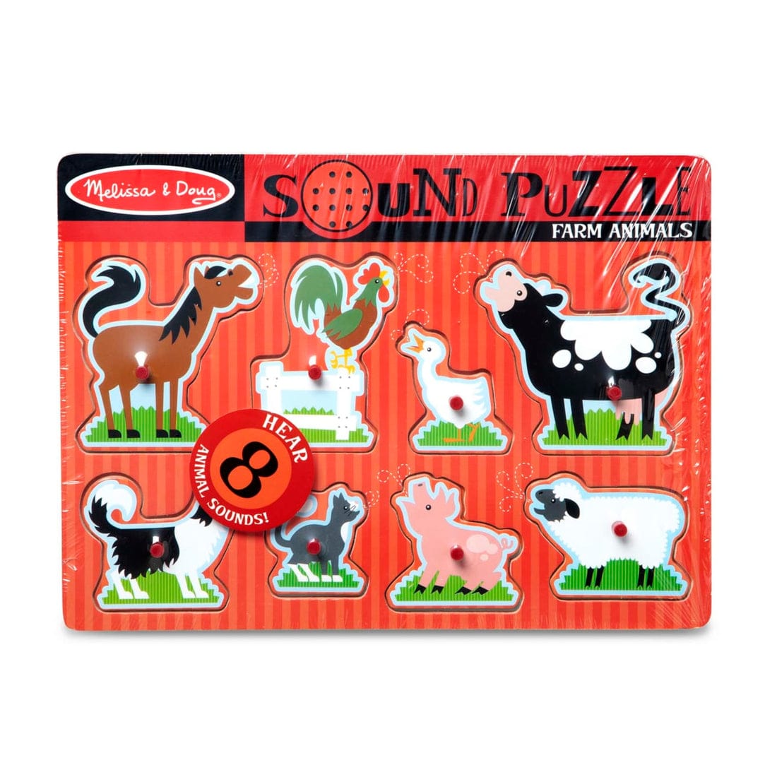 Melissa & Doug Melissa & Doug Farm Animals Sound Puzzle - Little Miss Muffin Children & Home