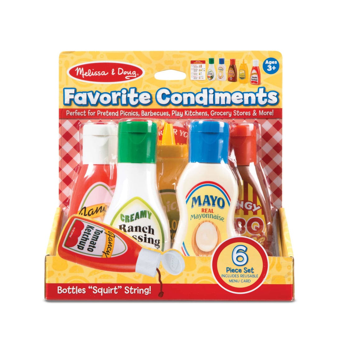 Melissa & Doug Melissa & Doug Favorite Condiments - Little Miss Muffin Children & Home