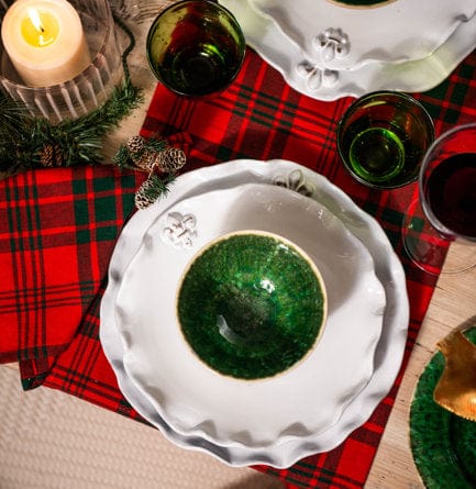 Abigail's Home Decor Abigail's Fleur De Lis Plates Assorted Sizes - Little Miss Muffin Children & Home