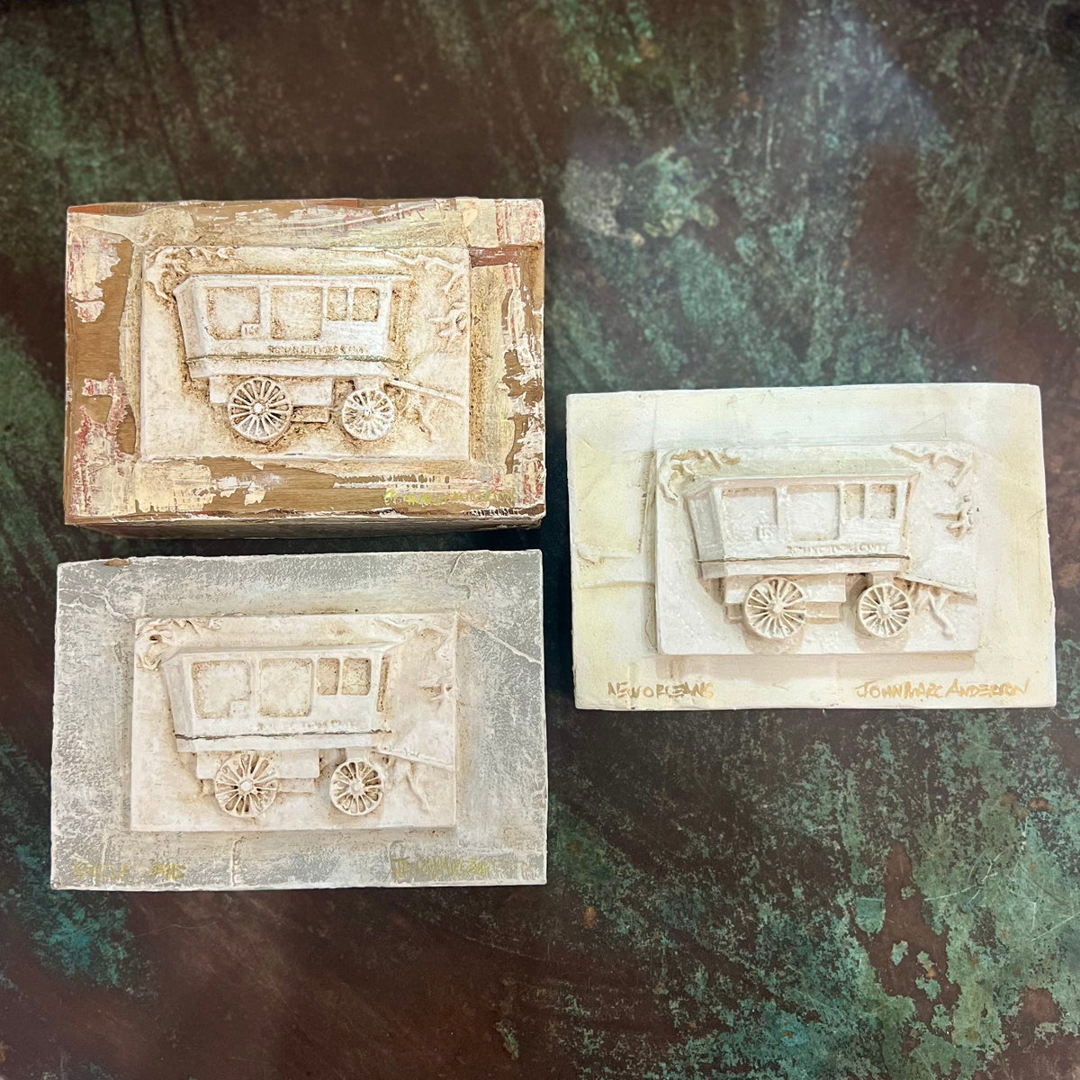 John Marc Anderson John Marc Anderson Roman Candy Cart Plaque - Little Miss Muffin Children & Home