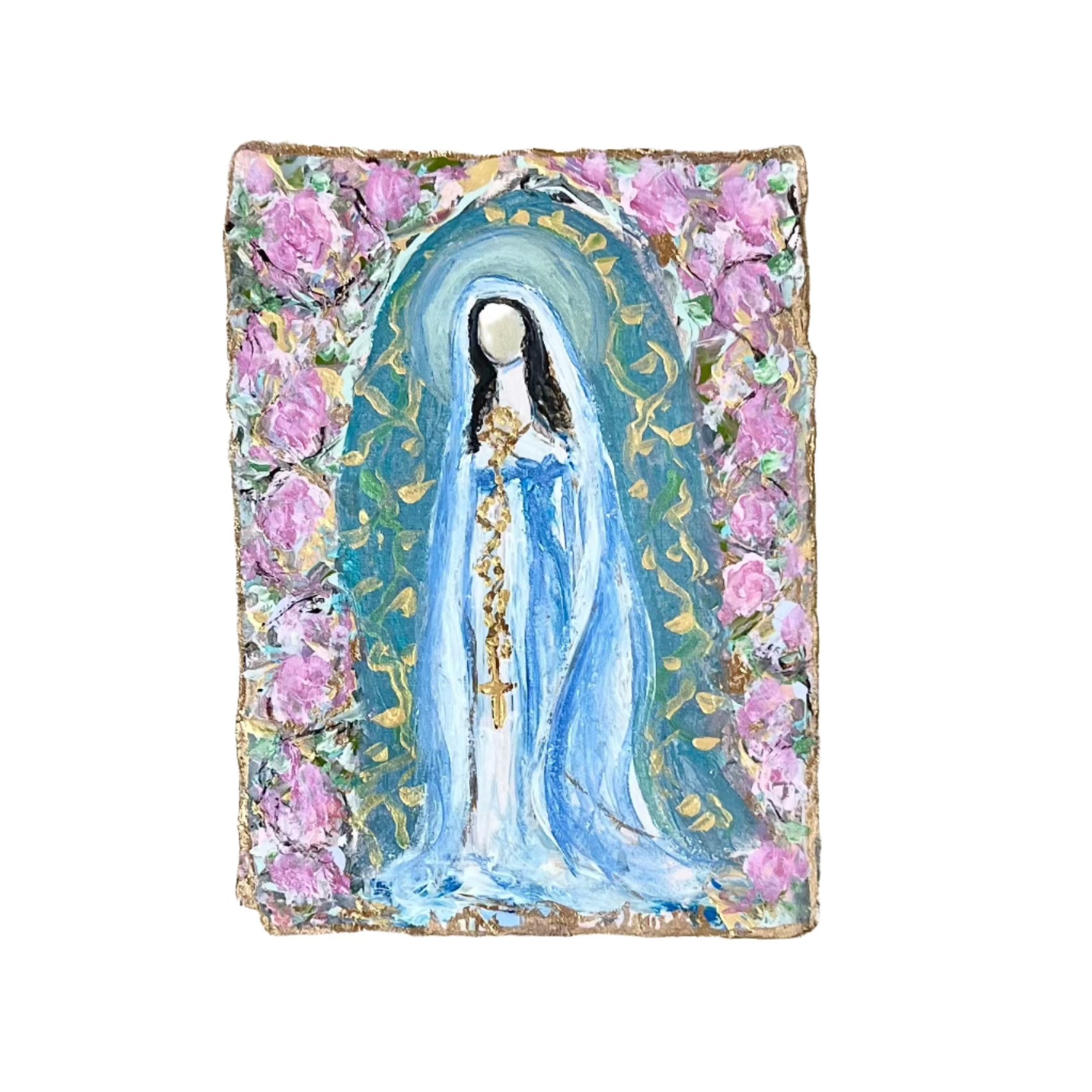 Prayers On the Side Prayers on the Side Original Canvas Art - Little Miss Muffin Children & Home