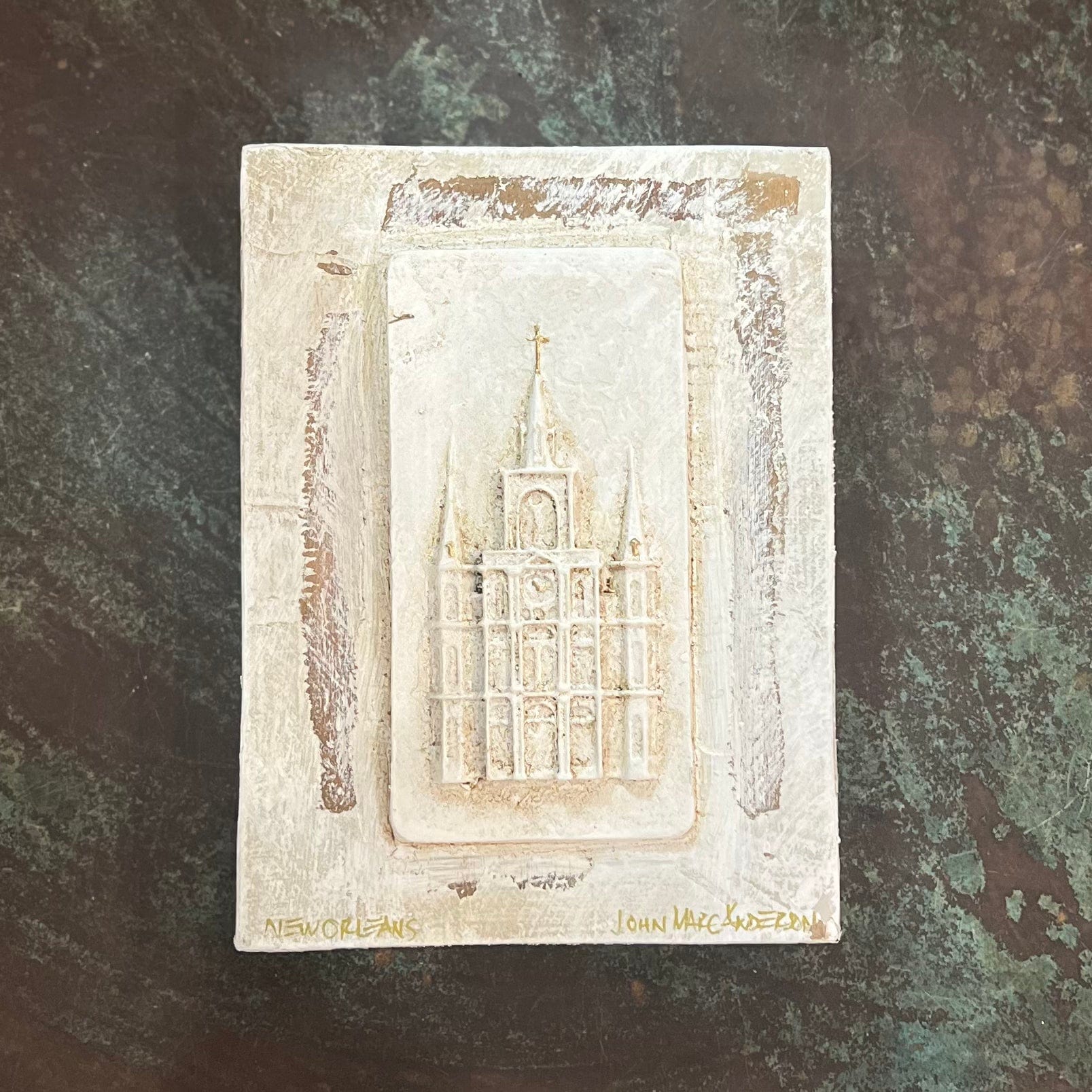 John Marc Anderson John Marc Anderson Distressed St. Louis Cathedral Plaques - Little Miss Muffin Children & Home